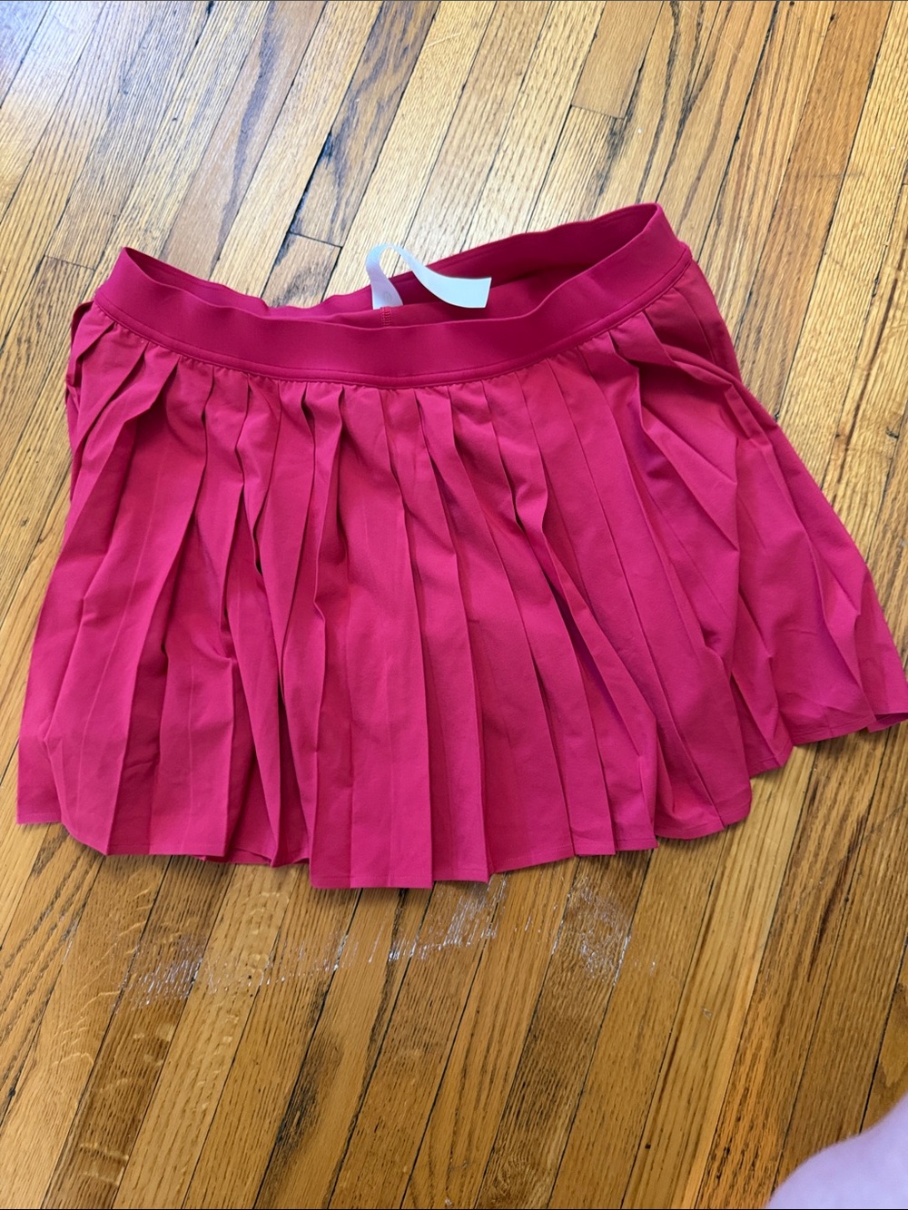 Lululemon Pleated Mini Skirt in Bright Raspberry Pink